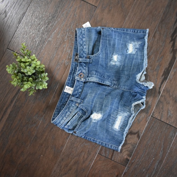 Sz 9 juniors  | volcom | the stix hi rise shorts - Picture 5 of 8